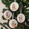Winter Woodland Friend Round Ornament, 3”, 4 Asstd. 38894;