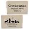 Christmas Begins With Christ Rectangle Wooden Block - 2 Asstd.