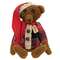 Aiden Teddy Bear in Plaid Shirt with Hat & Scarf