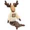 Stuffed Moose Lodge Sweater Doll