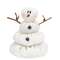 White Sherpa Melting Snowman - 6"H