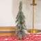 Winter Frost Pine Tree w/Red Baubles, 13.5"H 18467;