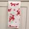 Yuletide Forest Folklore Dish Towel w/White Pom Poms 19547;