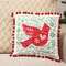 Yuletide Folklore Cardinal Pillow 19552;