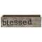Distressed Wooden Blessed Box #35144A