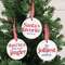 Half-Assed Jingler Round Ornament w/Ribbon, 3 Asstd. 38595A;