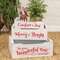 Most Wonderful Time of the Year Wooden Crates w/Handles, 3/Set 38903;