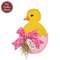 Hatching Peep Chicken with Bow Hanger, #38945