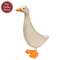 Distressed Carved Wooden Mama Duck, #39125