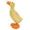 Distressed Carved Wooden Duckling, #39126