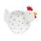 Resin Polka Dot Chicken Trinket Dish