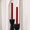 Burgundy Wax Timer Tapers, 10"H, 2/Set CB20101B;