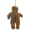 Gingerbread Man with Scarf Ornament