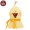 Stuffed Rustic Chick Sitter - 5.5"H