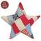 Patchwork Americana Star Pillow - 16"