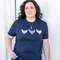 Americana Chickens T-Shirt, XXL - Navy L196XXL