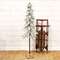 Snowy Bristle Pine & Boughs Tree w/Burlap Base, 56" QE152549;