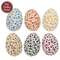 6 Set - Floral Fabric Eggs
