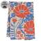 Carry On flower tea towel 18 x 28