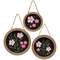 Blessed Blooms Round Hanging Plaques, #39007