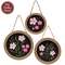 Blessed Blooms Round Hanging Plaques, #39007