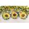 Sunflower Trinket Trays 3 Asstd., 39041