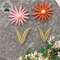 Distressed Wood Flower Magnets - 2 Asstd.
