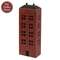 Distressed Wooden Primitive Red Saltbox House, #39121