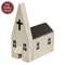 Distressed Wooden Primitive Church Block, #39122