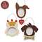 Shaped Dog Frame Ornaments - 3 Asstd