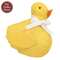 Yellow & White Gingham Check Stuffed Duck, #CW5060