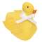 Yellow Gingham Stuffed Duck - 5.5"H CW5060