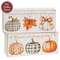 Always Wonderfall Pumpkin Box Sign - 2 Asstd.