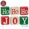 3 Set - Ho Ho Ho/Joy Reversible Wooden Blocks