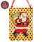 Layered Wooden Vintage Merry Christmas Santa Hanger