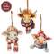 Winter Baby Animals On The Farm Ornament - 3 Asstd.