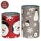 2 Set - Scattered Snowman Floral Buckets