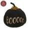 Black Boo Pumpkin - 5.5"H