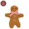 Stuffed Gingerbread Ornament - 5.5"H