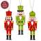 Layered Wooden Nutcracker Ornament - 3 Asstd.