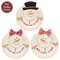 Melting Snowman Resin Plate - 3 Asstd.