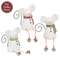 Holly Jolly Sugar Plum Jingle Leg Resin Mouse - 3 Asstd.