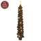 Grungy Green Remote Control LED Wrapped Christmas Tree Candle - 9.75"H