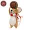 Christmas Cookie Mouse Felted Ornament