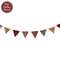 Olde Thyme Jingle Bell & Button Pennant Garland