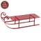Red Metal Sled - 12.75"L