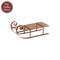 Rusty Metal Sled - 8.5"L