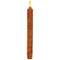 Pumpkin Spice Vintage Twist Flicker Flame Timer Taper, 9.5"