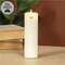 Ivory Blow Out Timer Pillar - 2.25" x 7"