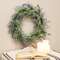 Golden Trumpet & Lavender Wreath - 20 In